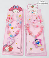 Kids Combo Pack of (Neckless+ Bracelets +Ring) 12 Card Packet